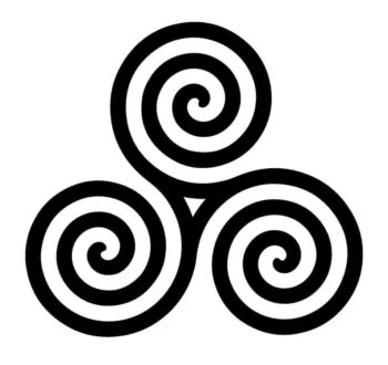 Celtic spiral knot